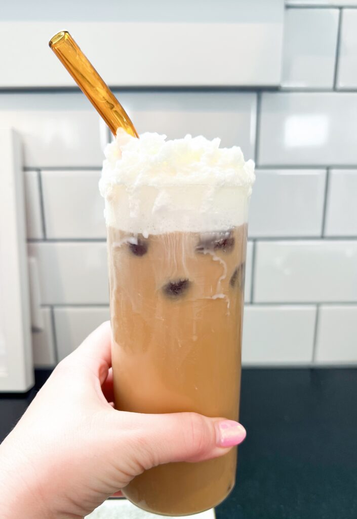 orange blossom cold foam