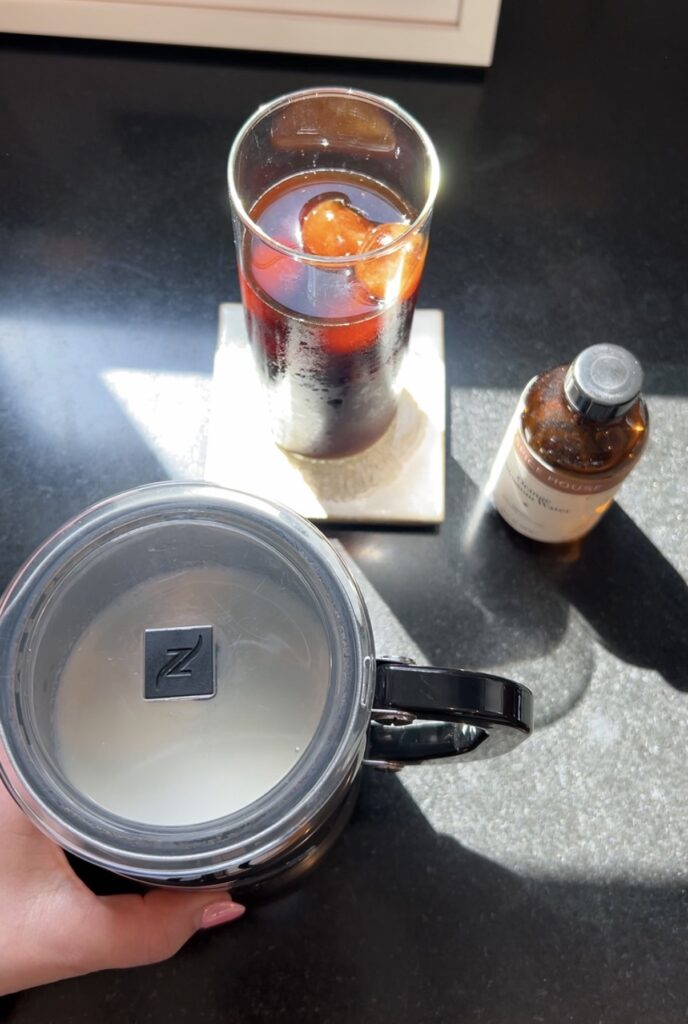 orange blossom cold foam