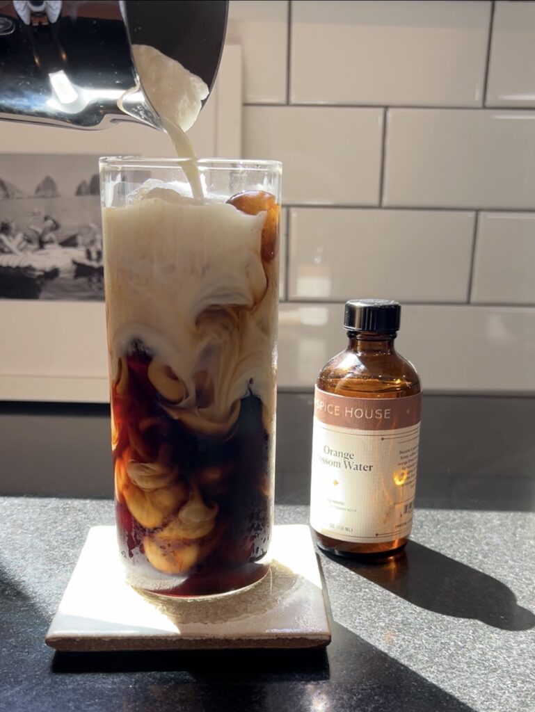 orange blossom cold foam