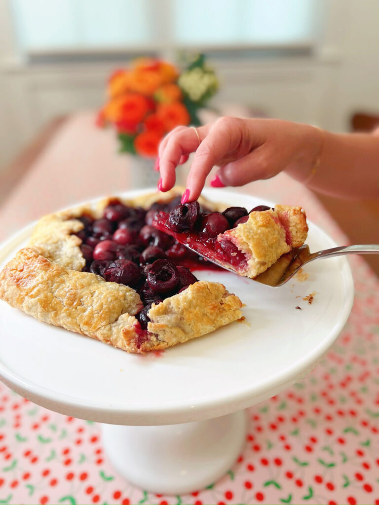 cherry galette