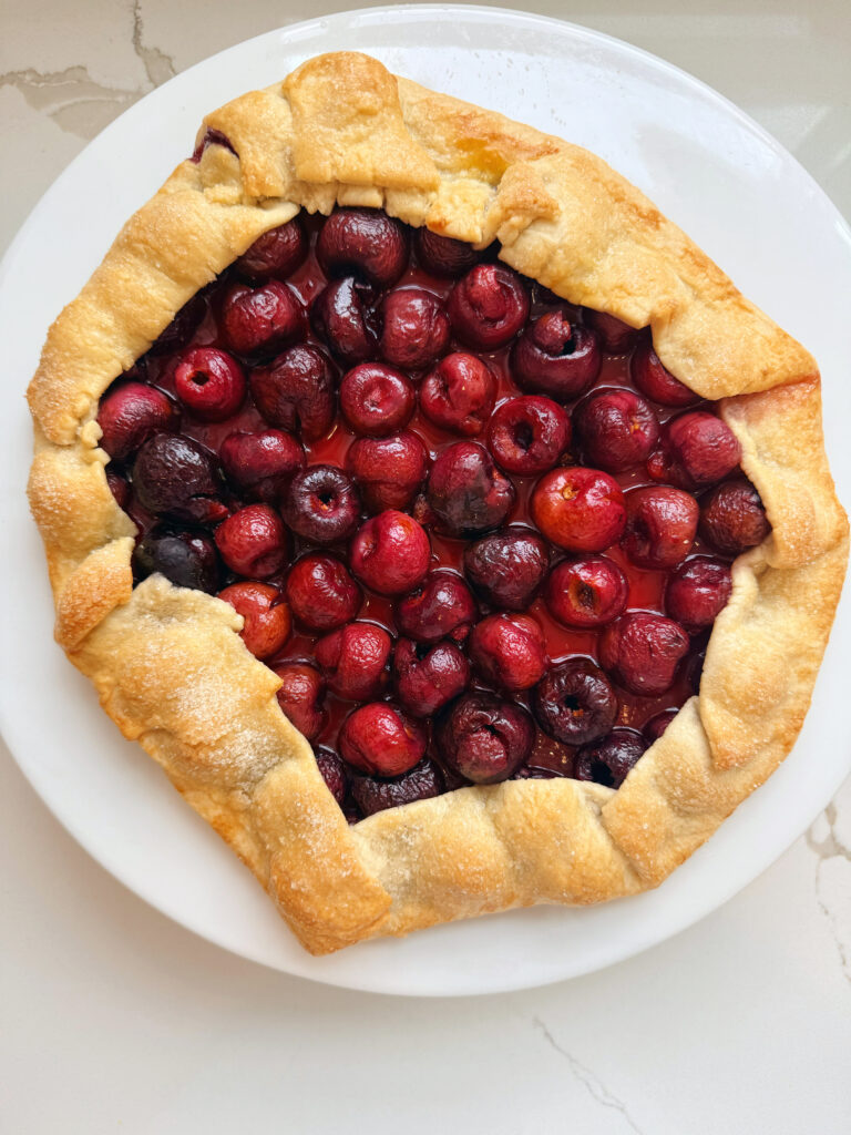 cherry galette