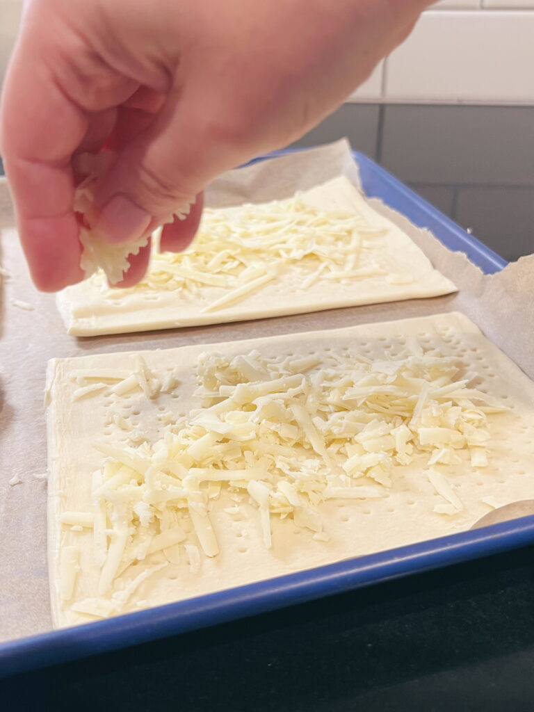 mushroom and gruyere tart