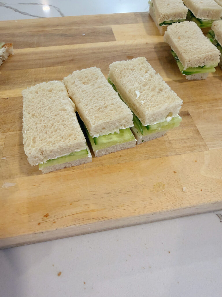 cucumber sandwiches