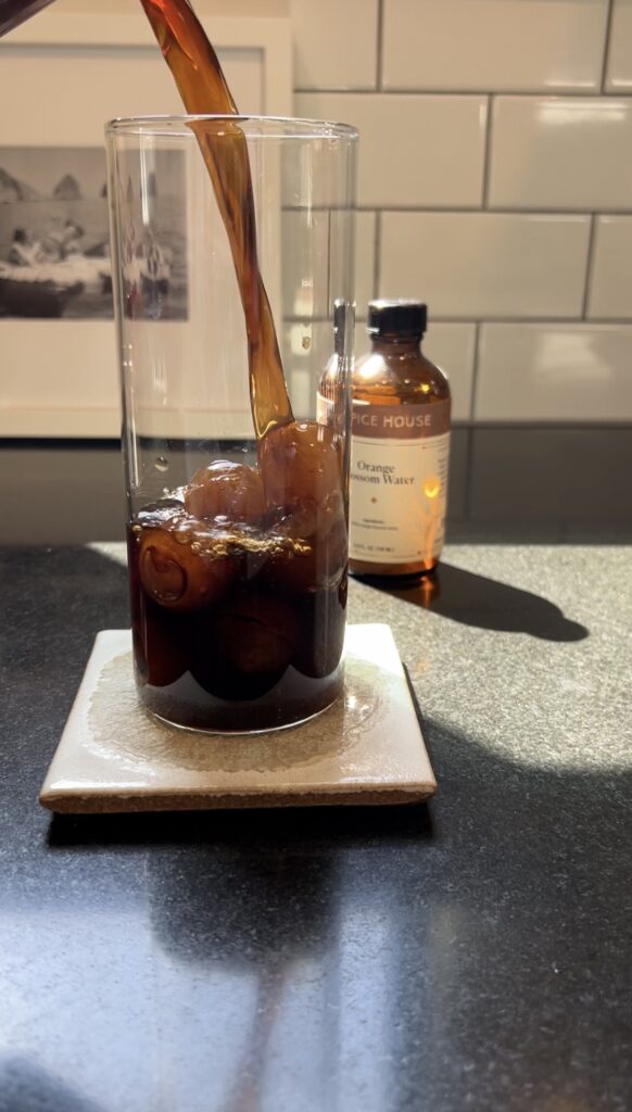 orange blossom cold foam