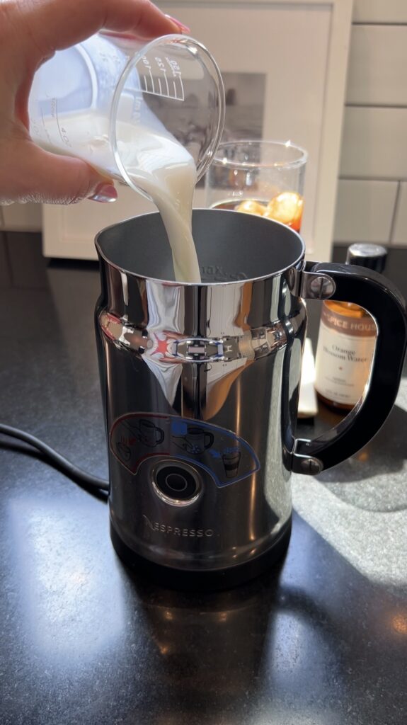 orange blossom cold foam