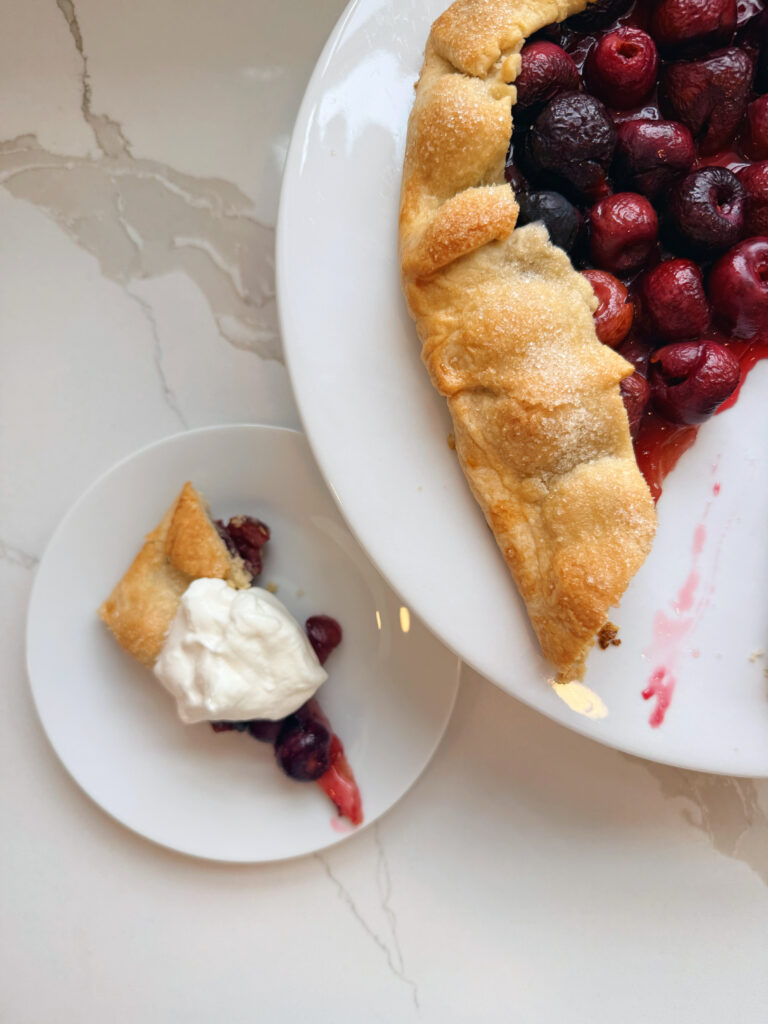 cherry galette