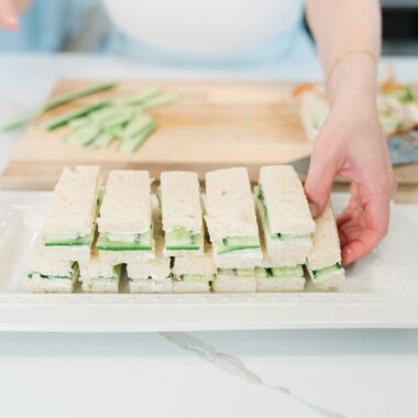 ali cucumber sandwiches